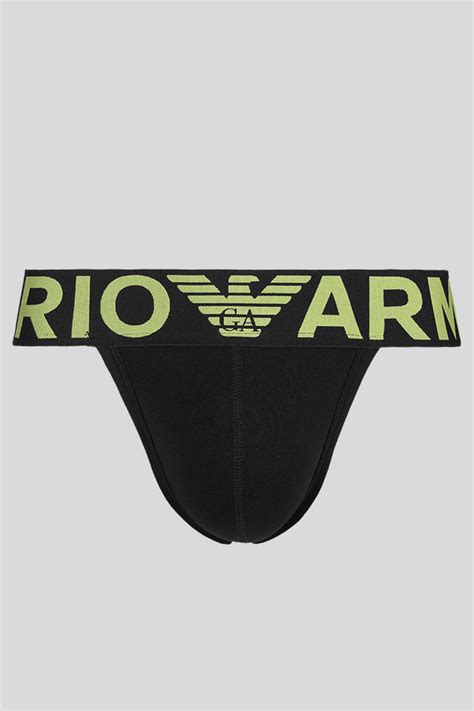 Emporio Armani Jockstrap Megalogo F Stretch Cotton Yourunderwearstore