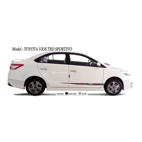 2022 Ready Stock Toyota Vios Trd Sportivo Vios Gr Sport Side Body