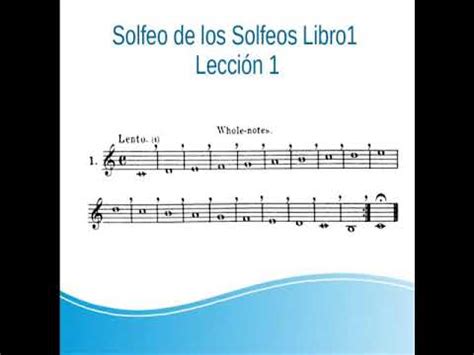 1 1 Escala Aprende a leer música paso a paso Solfeo de los Solfeos 1 1