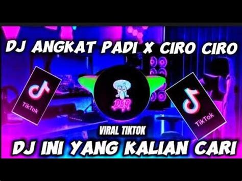 Dj Angkat Padi X Ciro Ciro Viral Tiktok Terbaru Yang Kalian Cari Youtube