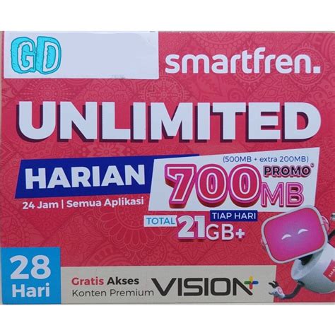 Jual Perdana Smartfren Unlimited Lite Mb Hari Shopee Indonesia