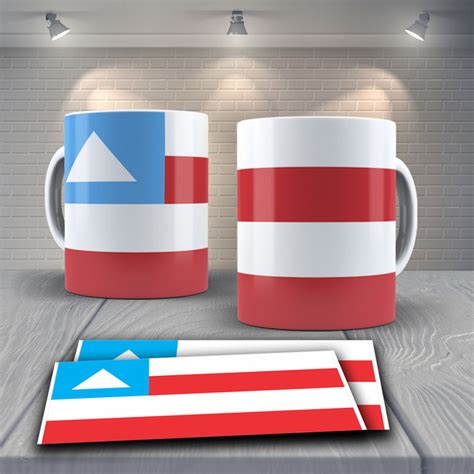 Caneca Bandeira Bahia Ba Elo Produtos Especiais