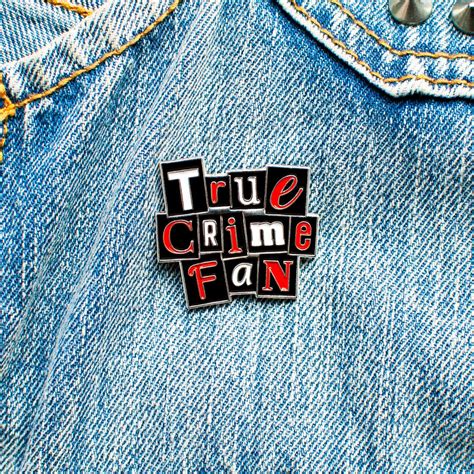 True Crime Enamel Pin Murderino Lapel Pin Mfm Pin Badge Etsy