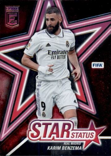 Karte 24 Karim Benzema Real Madrid Panini Donruss Elite Fifa 22 23