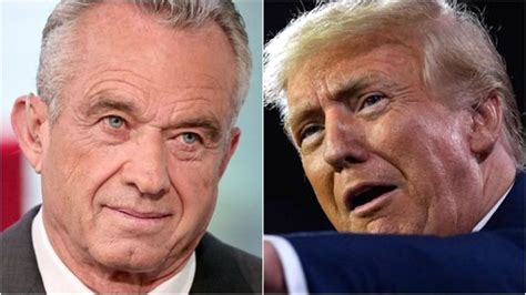 Donald Trump Makes Outrageous Comparison To Robert F Kennedy Jr