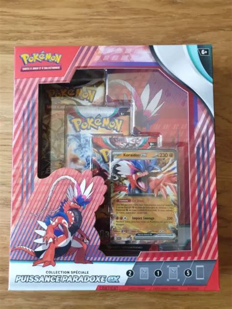 COFFRET POKÉMON COLLECTION Spéciale Puissance Paradoxe ex Koraidon