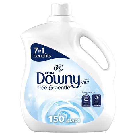 Downy Ultra Liquid Fabric Conditioner Fabric Softener Free And Gentle 150 Loads 111 Fl Oz