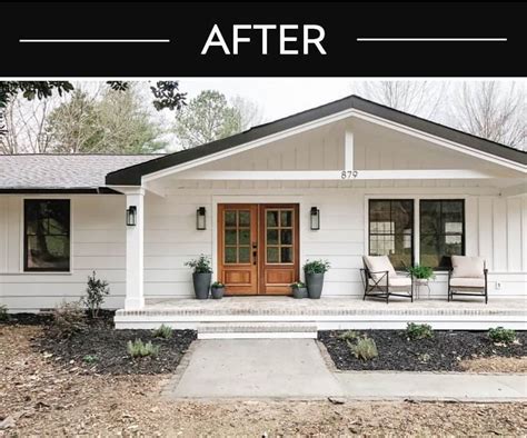 10 Curb Appeal Ideas With Before After Photos New Silver