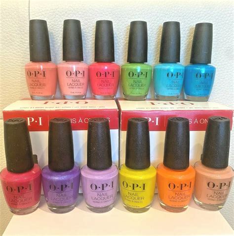 Opi Nail Polish Color Chart 2022