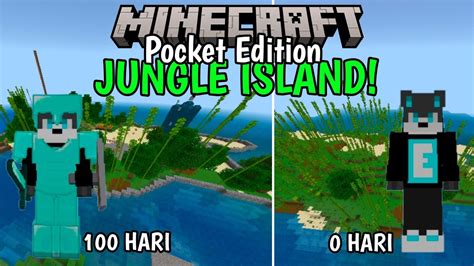 100 Hari Survival Minecraft Pocket Edition Bedrock Edition 1 20