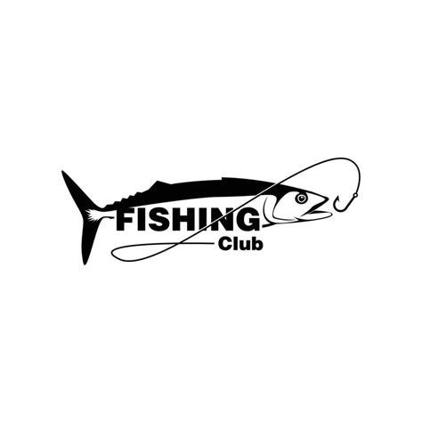 fishing club logo template 28581254 Vector Art at Vecteezy