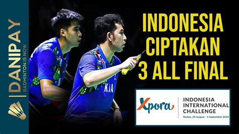 Hasil Lengkap Semi Final Badminton Xpora Indonesia International