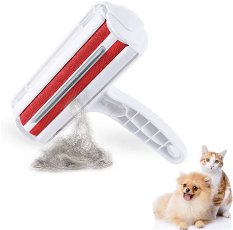 Yipin Brosse Anti Poils Animaux Chat Chien Brosse Ramasse Enl Ve Poils