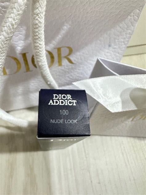 Dior Addict Lipstick Nude Look 100 Beauty Personal Care Face Makeup On Carousell