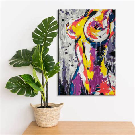 Nude Art Paint By Numbers For Adults Canvas Mypaintlab