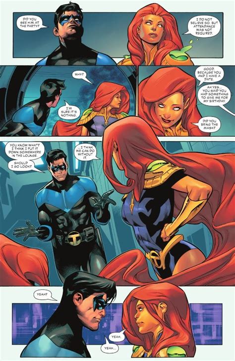 Titans Academy 1 2021 Nightwing And Starfire Nightwing Starfire Comics