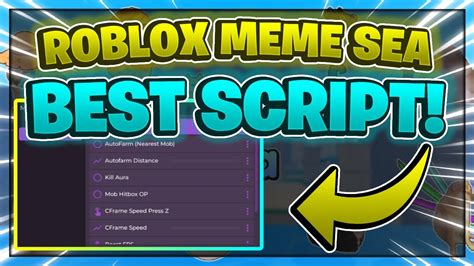 Meme Sea Script GUI Hack KILL AURA AUTOFARM HITBOX AND MORE