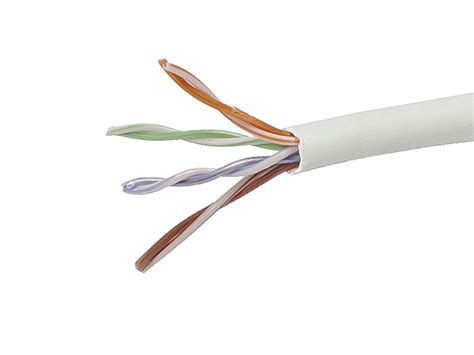 Monoprice Cat E Ft White Cmp Ul Bulk Cable Taa Utp Solid Awg