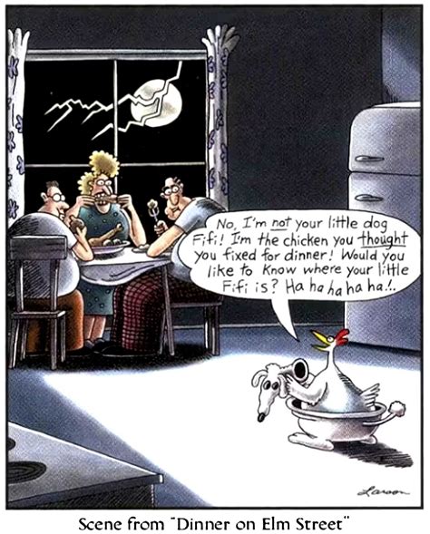 10 Funniest Far Side Comics That Prove It's Obsessed with Chickens