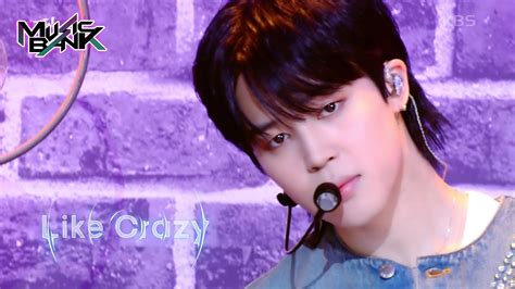 Like Crazy Jimin Music Bank Kbs World Tv Youtube Music