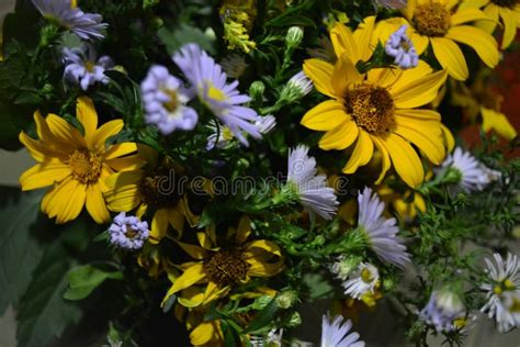 Flower Bouquet of Beautiful Wild Ukrainian Wildflowers Made with a Soul from the Steppe Part of ...