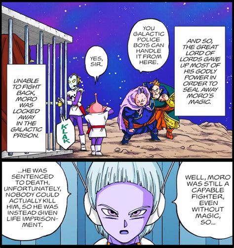 Dragon Ball Manga Panels On Twitter The History Of Moro Against The Dai Kaioshin Grand