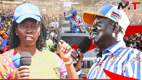 Live Raila Odinga Martha Karua Mega Rally In Tononoka Grounds Mombasa