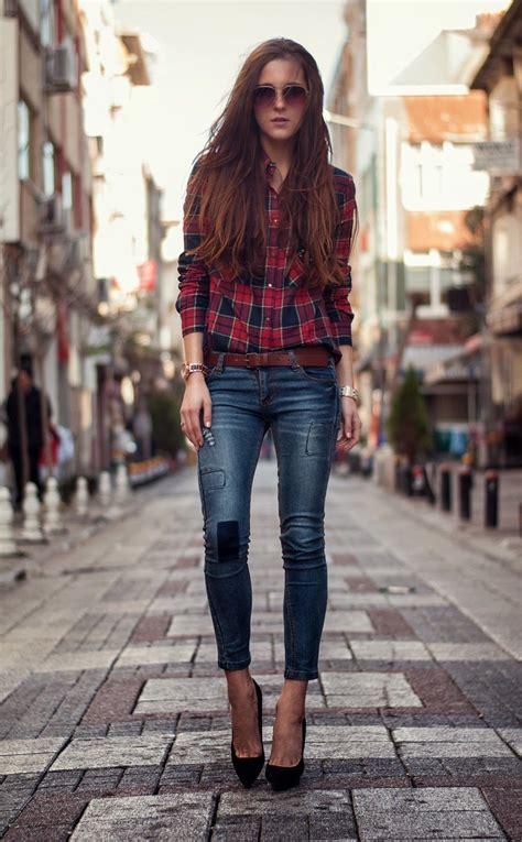 Checkered Shirt Women