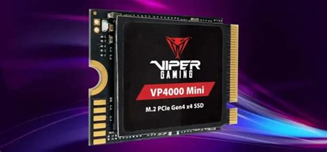 Patriot Anuncia La Serie Vp Mini De Ssd Tipo Pcie En Formato M