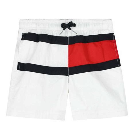 Tommy Hilfiger Draw Swimming Shorts White Dressinn