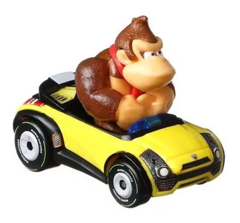 Mario Kart Hot Wheels Mix Vehicle Luigi Mach