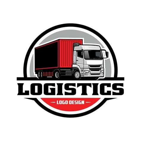 Cargo And Shipping Truck Illustration Logo 16119665 Vector Art At Vecteezy