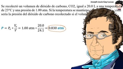 Calcular la 𝐩𝐫𝐞𝐬𝐢ó𝐧 𝐟𝐢𝐧𝐚𝐥 de CO2 a 20 0 L y 1 00 atm que pasa a 24 1 L