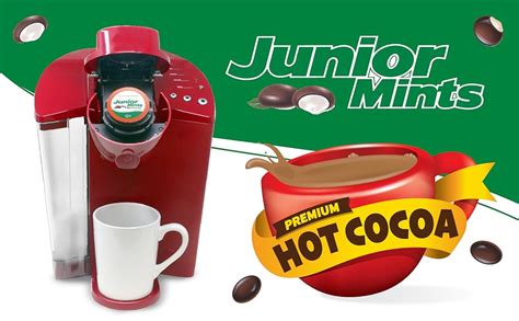 Junior Mints Chocolate Mint Hot Cocoa Pods Compatible With Keurig Brewers 40 Count Perfect