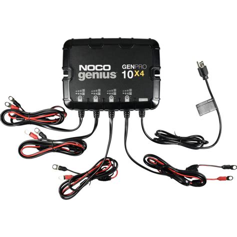 NOCO Genius GENPRO10x4 4 Bank 40 On Board Charger