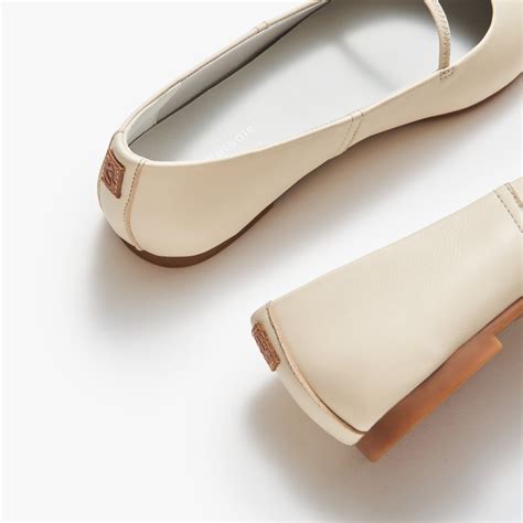 Travel Flats - Ivory – Anothersole SG