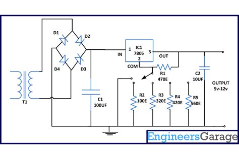 Variable Power Supply From Fixed Voltage Regulator