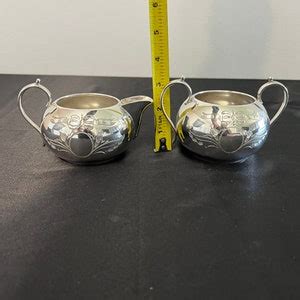 Pc Silver Plated Tea Set By Cooper Brothers Sheraton Is The Pattern