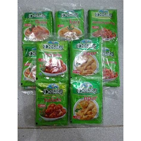 Jual Desaku Varian Bumbu 125gr X 10 Pcs Shopee Indonesia