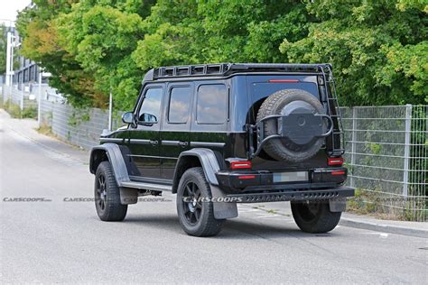 Mercedes Amg G Class X Spied Undisguised Looks Every Bit As