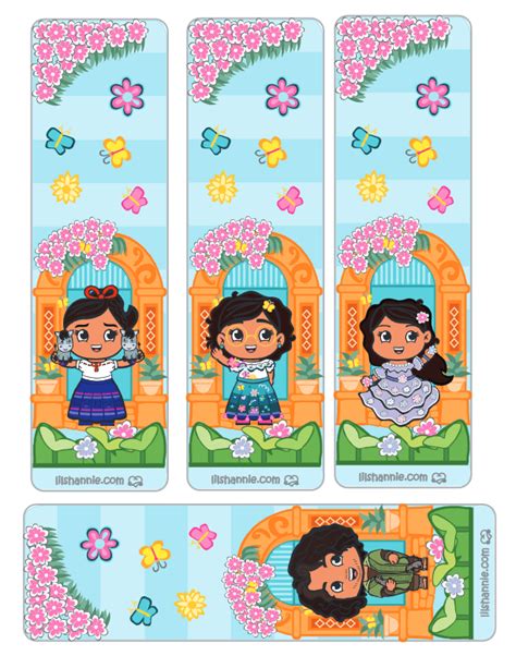 Encanto Bookmarks In 2023 Bookmarks Sticker Labels Bookmarks Printable