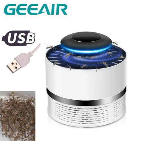 Geeair Mosquito Killer Usb Uv Lamp Electric Mosquito Killer Lamp Led