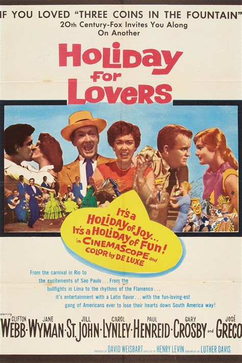 Holiday For Lovers 1959 Posters — The Movie Database Tmdb