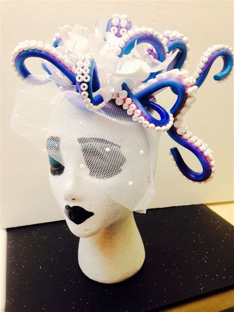 Bridal Sea Octopus Fascinator By Nk Cosplay On Etsy Fascinator