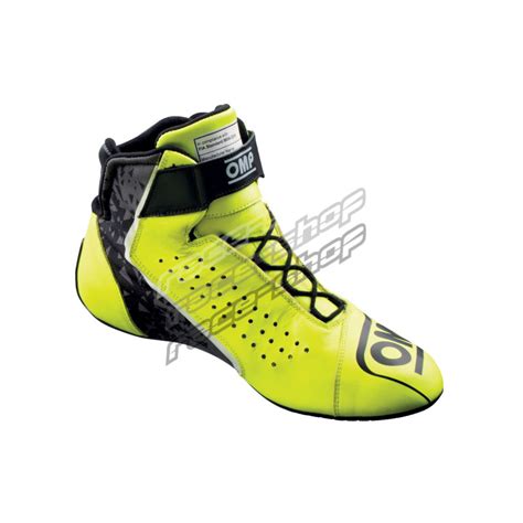 FIA Race Shoes OMP ONE EVO X Flue Yellow 320 10 Races Shop