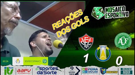 Vit Ria X Chapecoense Rea Es Dos Gols De Mosaico Esportivo Youtube