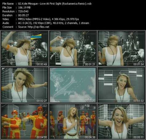 Kylie Minogue «Love At First Sight (Rockamerica Remix)» VOB File