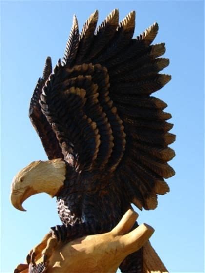 Eagle Carved By Randy Boni Carving Wood Carving Bald Eagle