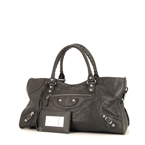 Sac Main Balenciaga City D Occasion Collector Square