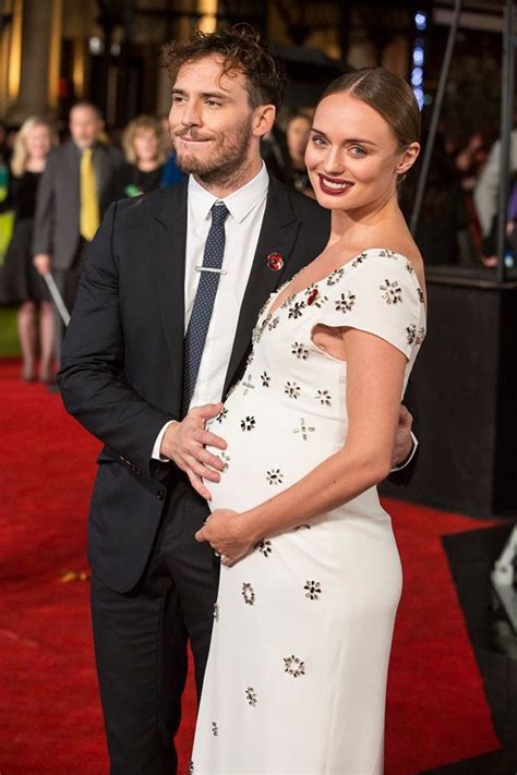 Sam Claflin and wife on the red carpet. #MockingjayUK | Formal dresses long, Fashion, Formal dresses